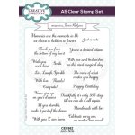 Jamie Rodgers A5 Clear Stamp Set - Just A Note