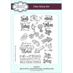 Creative Expressions Journaling A5 Clear Stamp Set - Beautiful Destinations