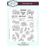 Creative Expressions Journaling A5 Clear Stamp Set - Bird