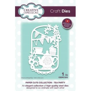 Paper Cuts Die - Tea Party