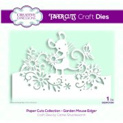 Paper Cuts Edger Die - Garden Mouse