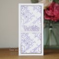 Paper Cuts Die - Corner Forget Me Not