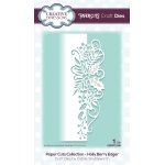 Paper Cuts Edger Die - Holly Berry