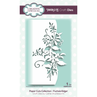 Paper Cuts Edger Die - Fuchsia