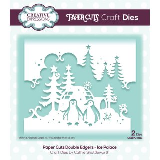 Paper Cuts Double Edger Die - Ice Palace