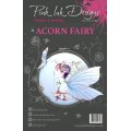 Pink Ink Designs A5 Clear Stamp Set - Acorn Fairy