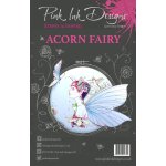 Pink Ink Designs A5 Clear Stamp Set - Acorn Fairy