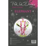 Pink Ink Designs A5 Clear Stamp Set - Elephant