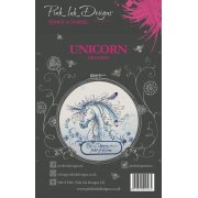 Pink Ink Designs A5 Clear Stamp Set - Unicorn or Horse