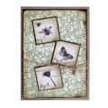 Sam Poole A6 Pre-Cut Rubber Stamp - Wildflowers
