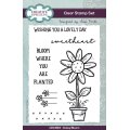 Sam Poole 6x4 Clear Stamp Set - Daisy Bloom