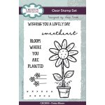Sam Poole 6x4 Clear Stamp Set - Daisy Bloom