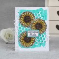 Sam Poole 6x4 Clear Stamp Set - Sunshine