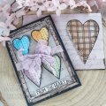 Sam Poole 6x4 Clear Stamp Set - Hugs & Kisses