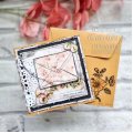 Sam Poole 6x4 Clear Stamp Set - Floral Envelope