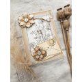 Sam Poole 6x4 Clear Stamp Set - Floral Envelope