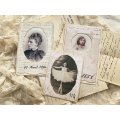 Sam Poole Shabby Basics Die Set - Layered Ripped Papers