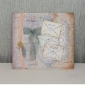 Sam Poole 6x4 Clear Stamp Set - Floral Envelope