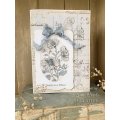 Sam Poole 6x4 Clear Stamp Set - Floral Envelope