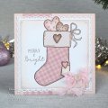 Sam Poole 6x4 Clear Stamp Set - Sweet Stocking