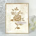 Sam Poole 6x8 Inch Clear Stamp Set - Timeless Roses