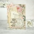 Sam Poole 6x8 Inch Clear Stamp Set - Timeless Roses