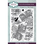 Sam Poole 6x4 Pre Cut Rubber Stamp - Nature Fragments