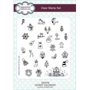 Creative Expressions Advent Calendar A5 Stamp Set