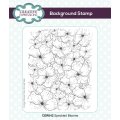 Creative Expressions Pre-Cut Rubber Stamp - Speckled Blooms