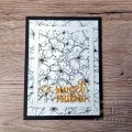 Creative Expressions Pre-Cut Rubber Stamp - Speckled Blooms