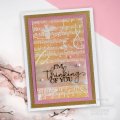 Creative Expressions Pre-Cut Rubber Stamp - Butterfly Chorus
