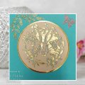 Graceful Butterflies 7x7 inch Stencil