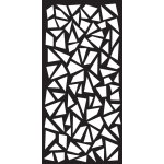 Broken Glass DL Stencil