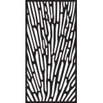 Coral Rays DL Stencil