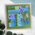 Creative Expressions Washi Strip Layering Stencil 4x8 Inches - Breezy Blooms