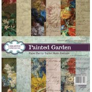 Taylor Made Journals Painted Garden 8x8 Paper Pad - Creative Expressions