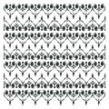 Creative Expressions Taylor Made Journals - 6x6 Inch Stencil - Hearts