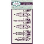Creative Expressions Taylor Made Journals - 4x8 Inch Stencil - Art Deco