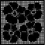 That Special Touch 6x6 Mask - Hibiscus Screen