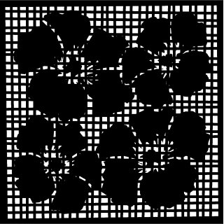 That Special Touch 6x6 Mask - Hibiscus Screen