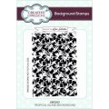 Lisa Horton A6 Background Stamp - Tropical Island