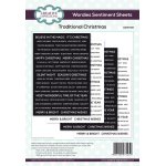 Wordies Sentiment Sheets - Traditional Christmas