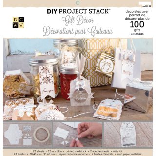 DCWV Project Stack Gift Decor and Pocket Tags
