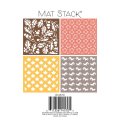 DCWV 6x6 Mat Stack - Fall Paper Lace