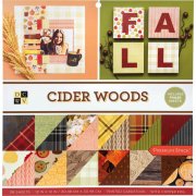 DCWV 12x12 Premium Cardstock Stack - Cider Woods