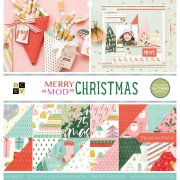 DCWV 12x12 Premium Cardstock Stack - Merry Mod Christmas