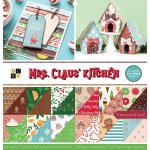 DCWV 12x12 Premium Cardstock Stack - Mrs Claus' Kitchen