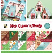 DCWV 12x12 Premium Cardstock Stack - Mrs Claus' Kitchen