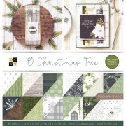 DCWV 12x12 Premium Cardstock Stack - O' Christmas Tree