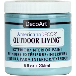DecoArt Americana Decor Outdoor Living Paint 8oz - Poolside